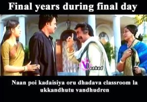 Final years during final day comment pic