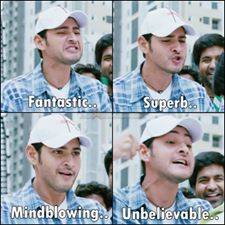Different Face Expressions Of Mahesh Babu
