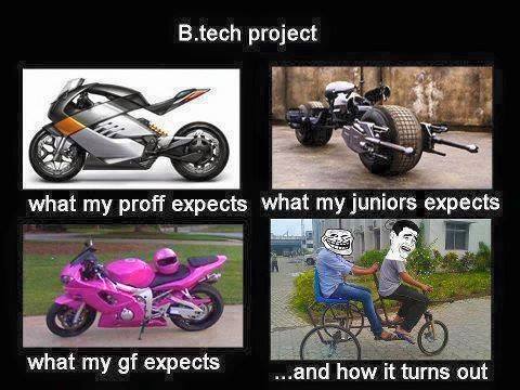 B.Tech Project Funny Comment