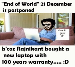 End Of World Is 21st December Postponed