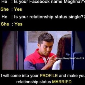 Suriya's funny Dialogue in fb
