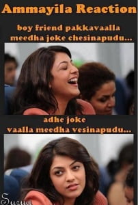 boy friend pakkavaalla meedha joke chesinapudu