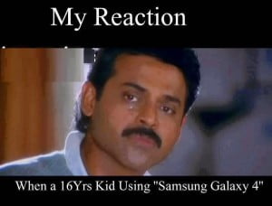 Venkatesh Funny Face Reaction fb comment pic