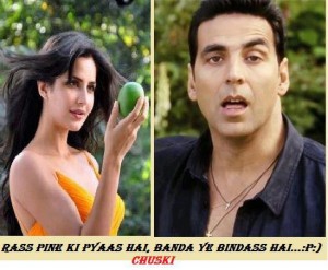 Meet Mango Lover Akshay Funny comment pic