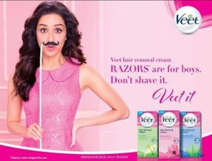 Veet Hair Removal Cream - Shraddha Kapoor