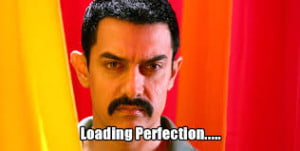 Loading Perfection Aamir Khan Funny Photo Pic