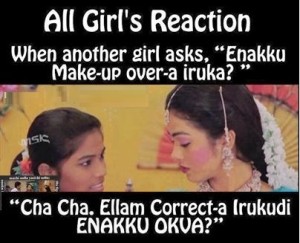 All Girls Reaction Funny Pic