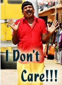 I Dont Care !!! Vadivelu Photo Comment