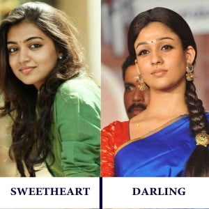 Nazriya Is Sweetheart And Nayanthara Is Darling