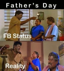 Father's Day Photo Comment For Facebook