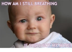 Funny Images Of Baby With Comment