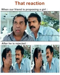 When Our Friend Is Proposing A Girl Funny Comment