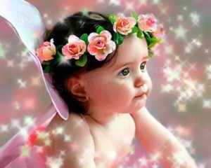 Cute Baby Angel Wallpaper