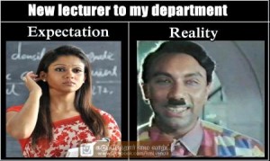 New Lecturer To My Department Expectation Reality