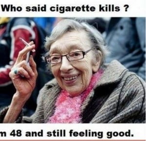 Who Said Cigarette Kills?