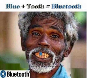 Funny Bluetooth Man