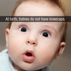 At Birth Babies Do Not Have Kneecaps