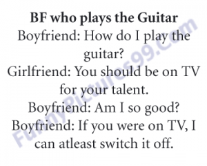 3-BF Who Plays The Guitar Funny Pic