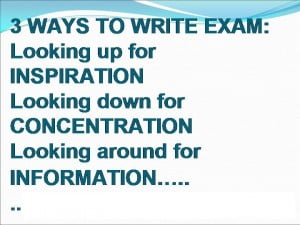 3 Ways To Write Exam