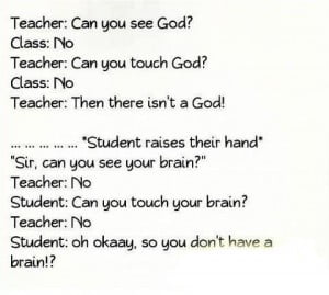 Teacher and Student Jokes In English