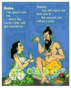 Lucky Guy English Joke Picture