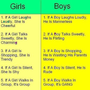 Girls vs Boys Joke